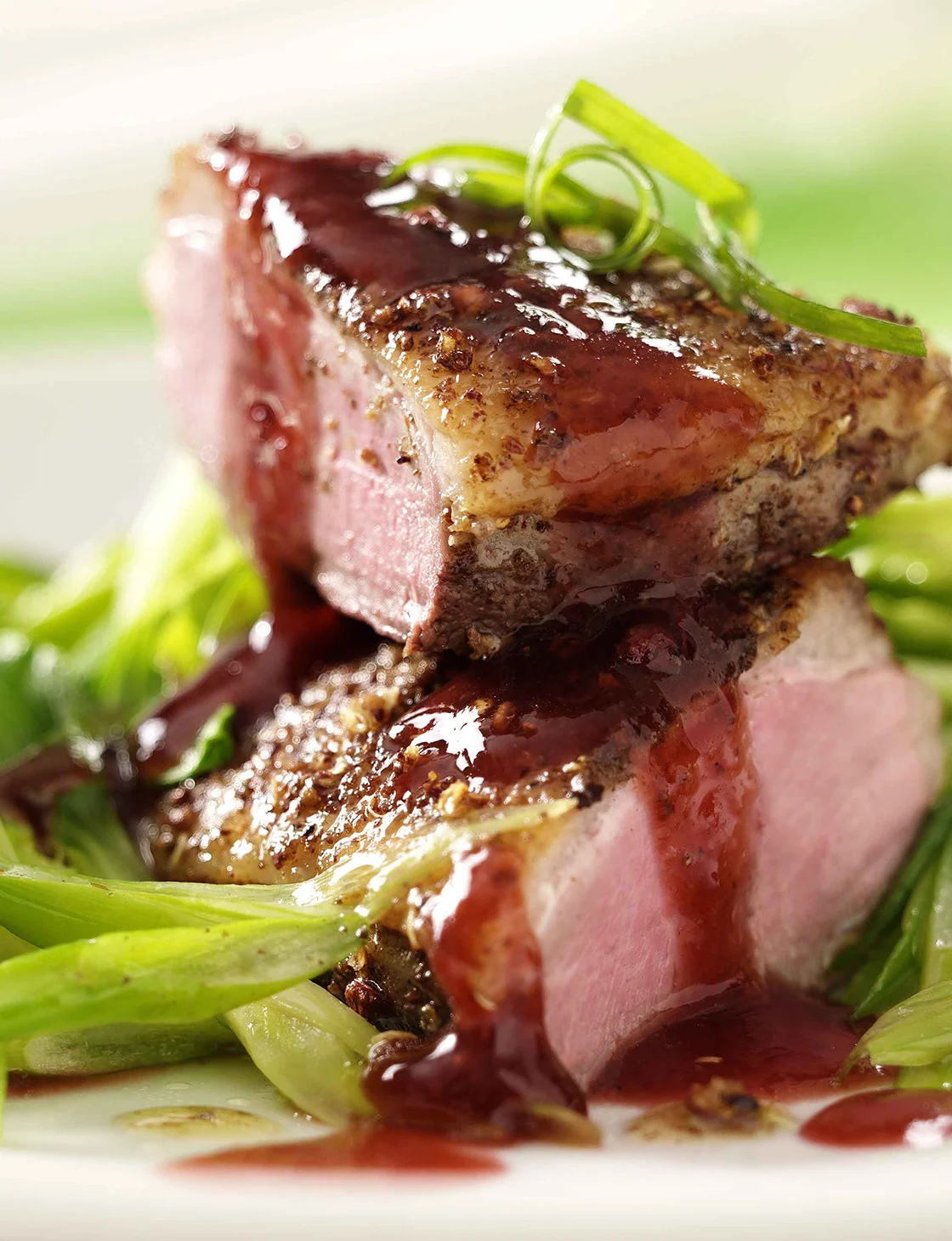 roasted-duck-breast-with-plum-sauce