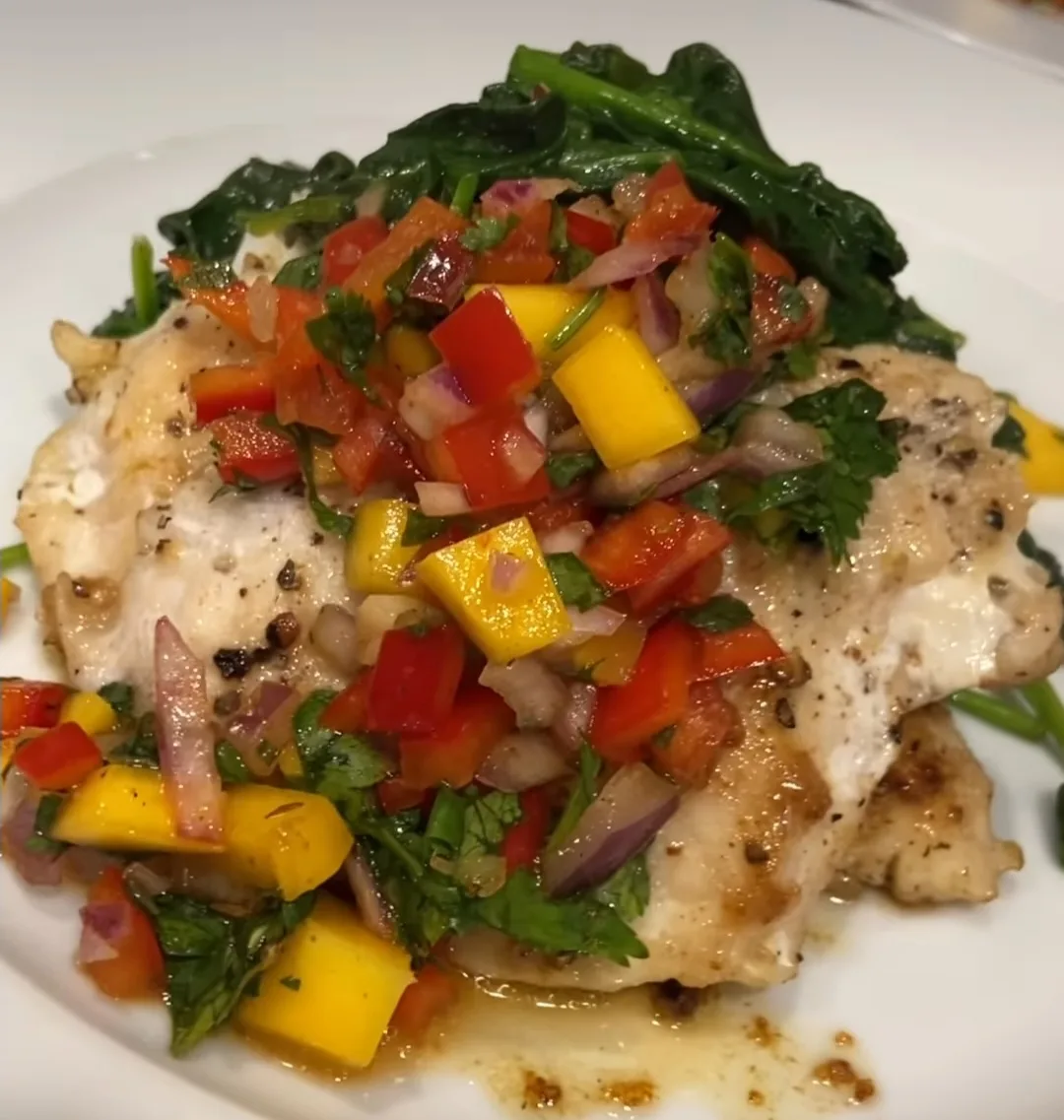 pan-seared-sea-bass-wmango-salsa