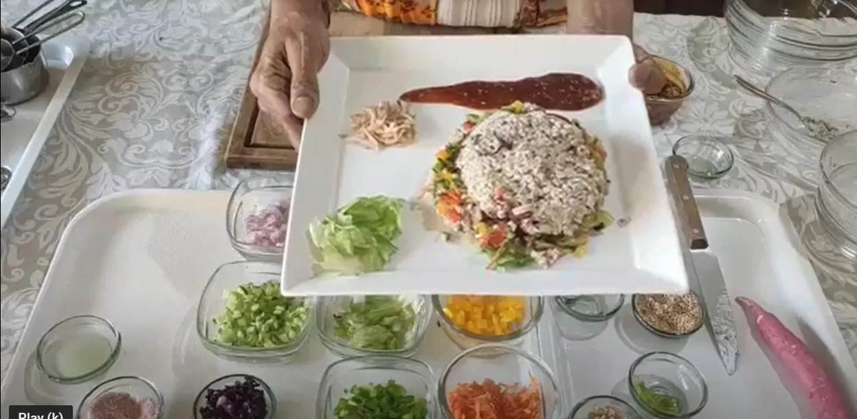 sushi-rice-dome