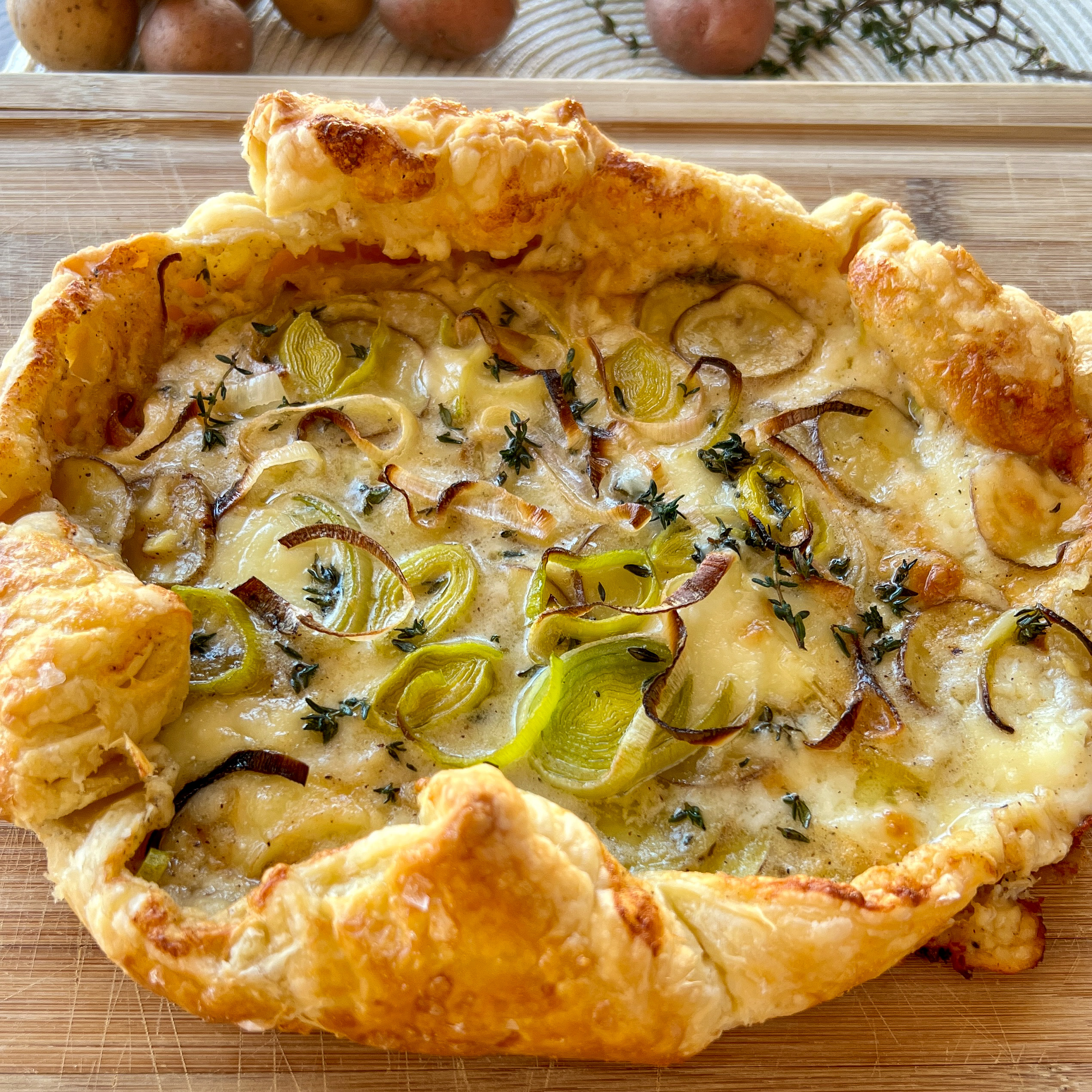 potato-and-leek-puff-pastry