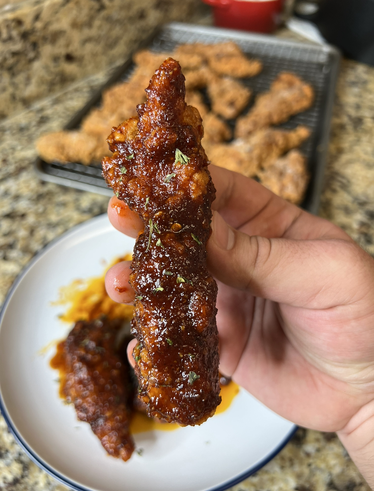 Honey Chipotle Chicken Tenders Freddsters