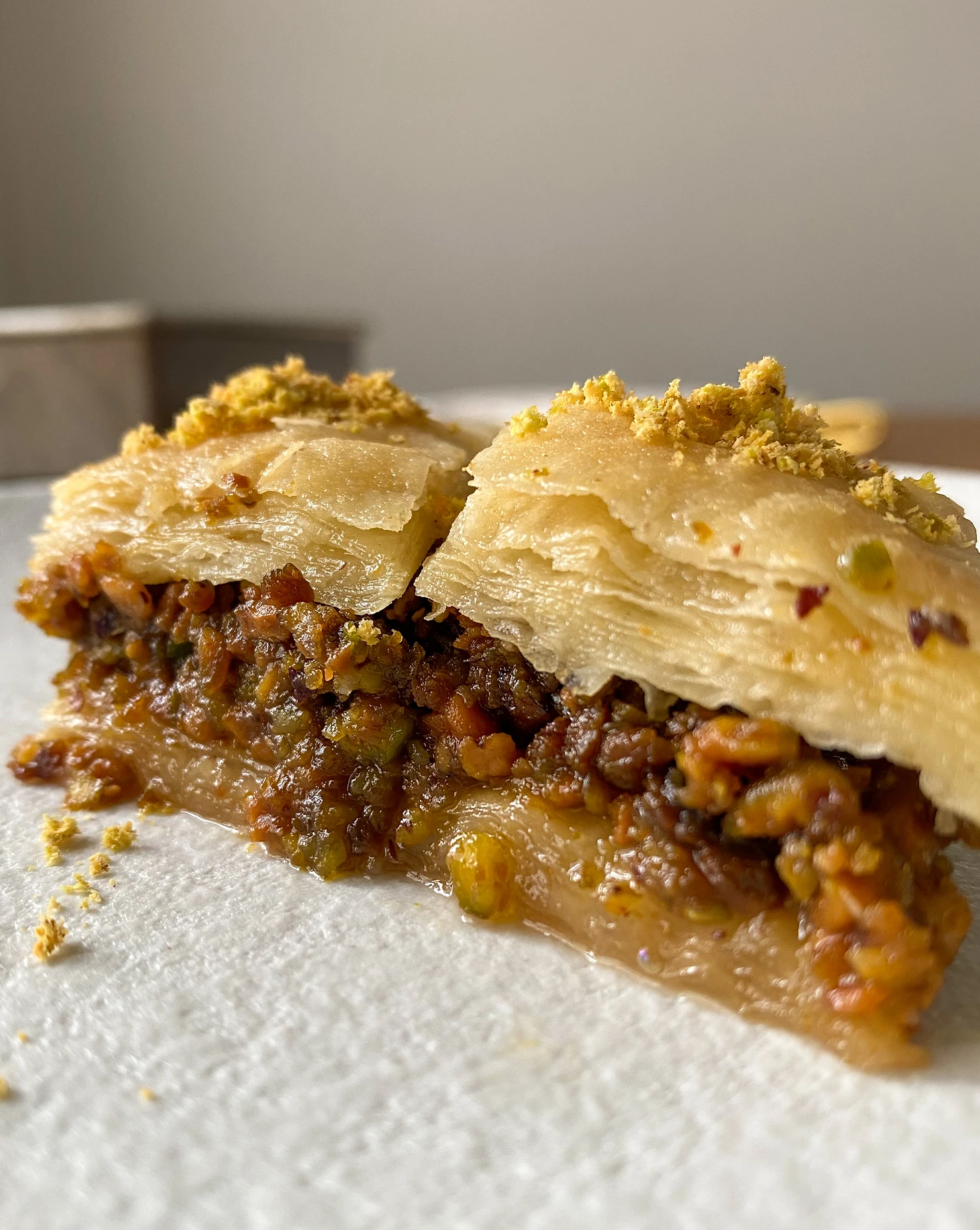 pistachio-baklava
