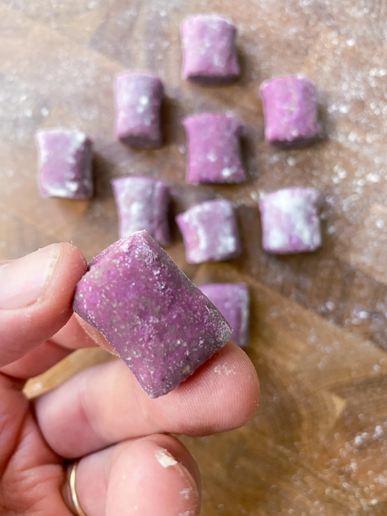 purple-gnocchi-w-gorgonzola-sauce