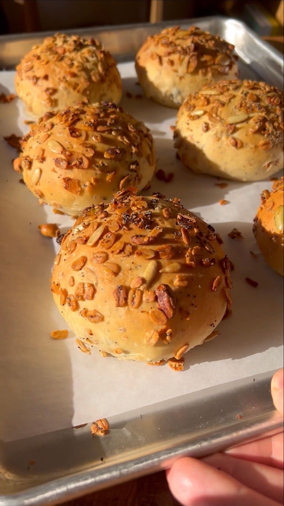 granola-buns