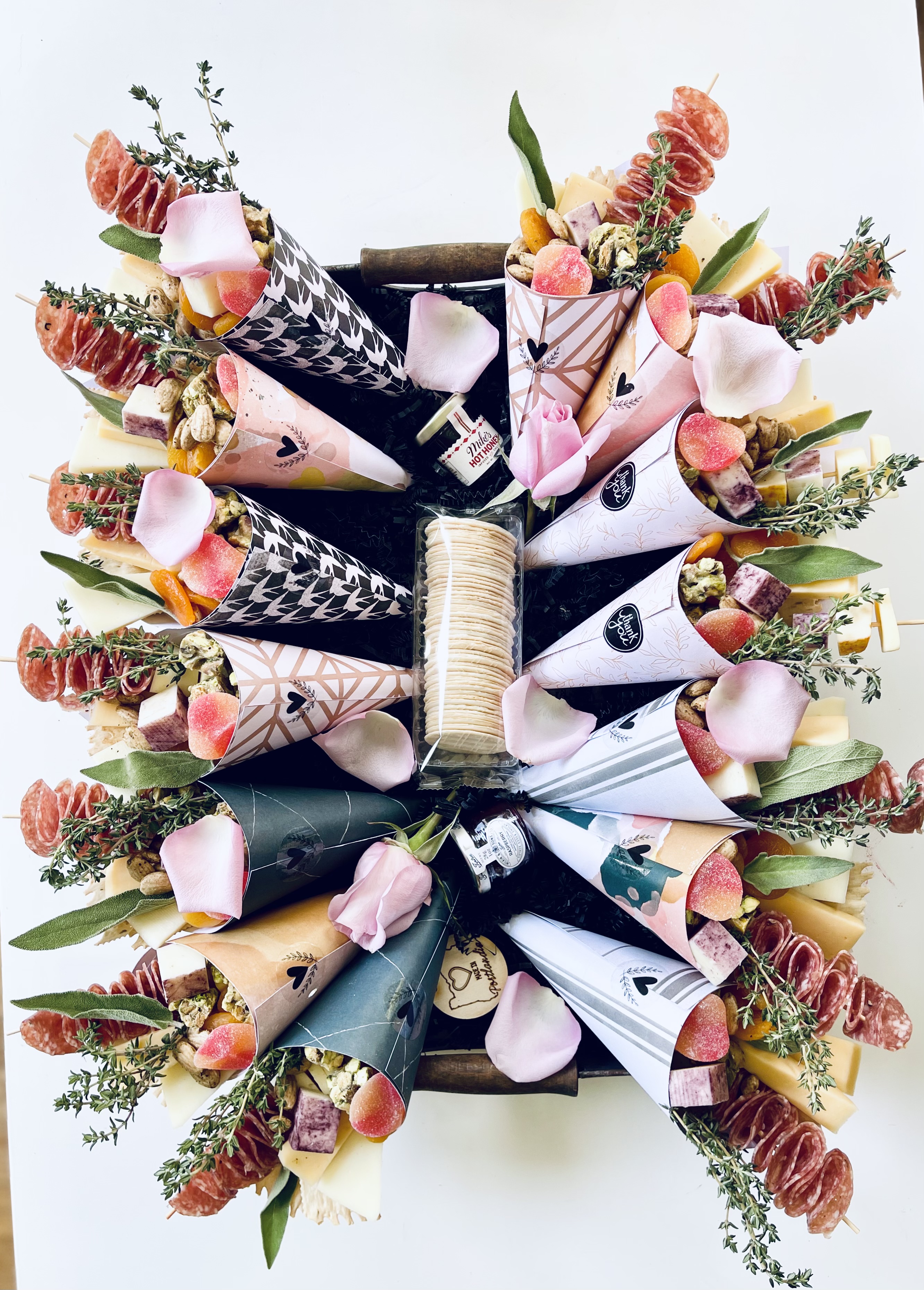 charcuterie-cones