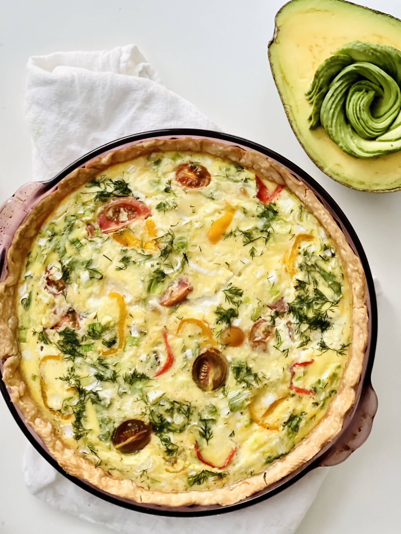veggie-quiche