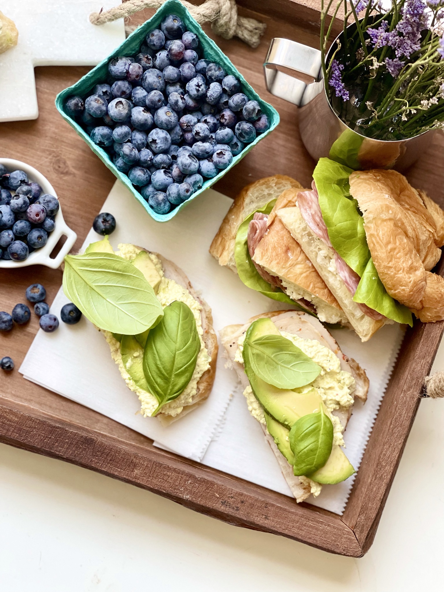 croissant-sandwiches