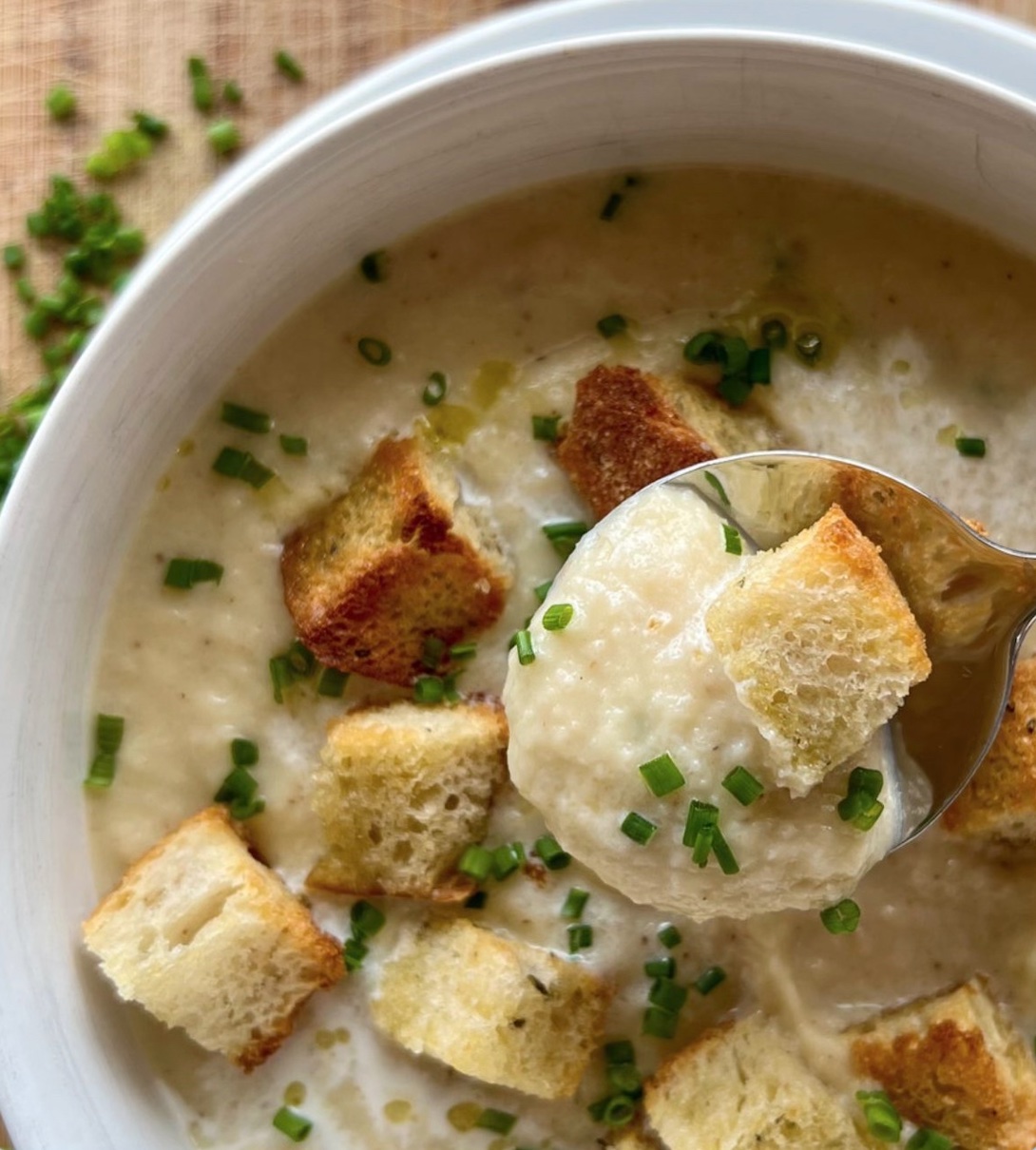Roasted Cauliflower Soup | Provecho