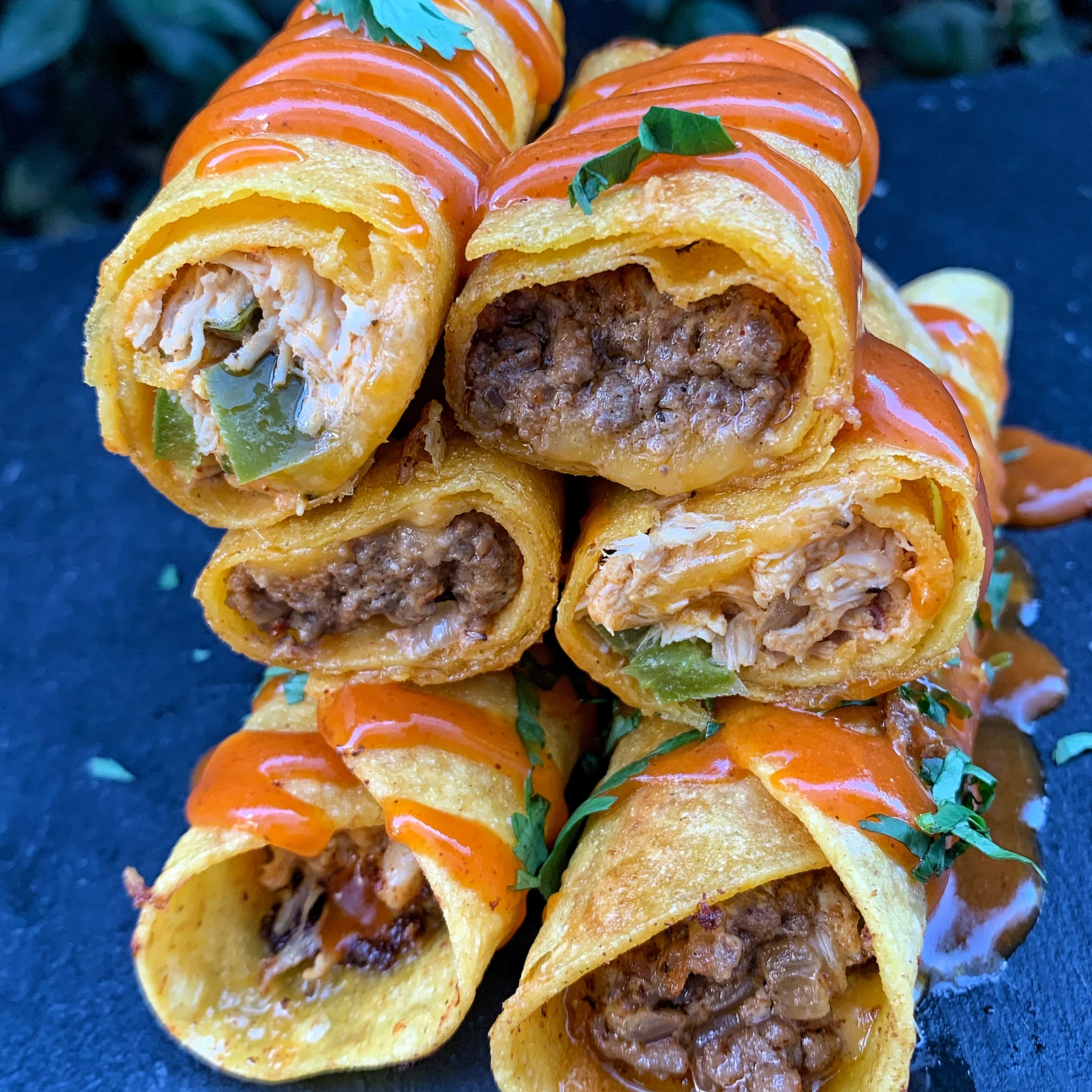 chicken-and-beef-flautas