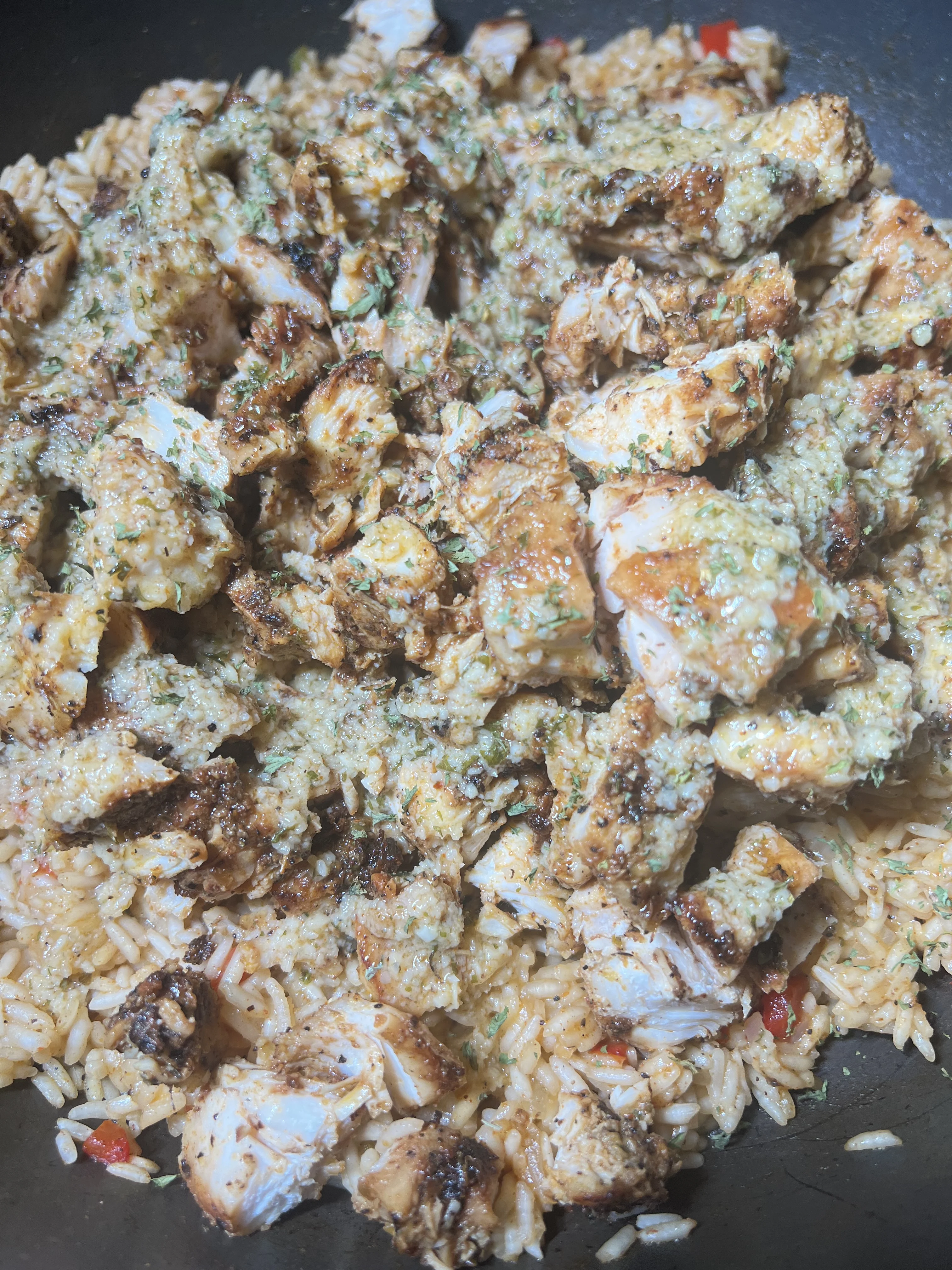 garlic-herb-chicken-over-rice