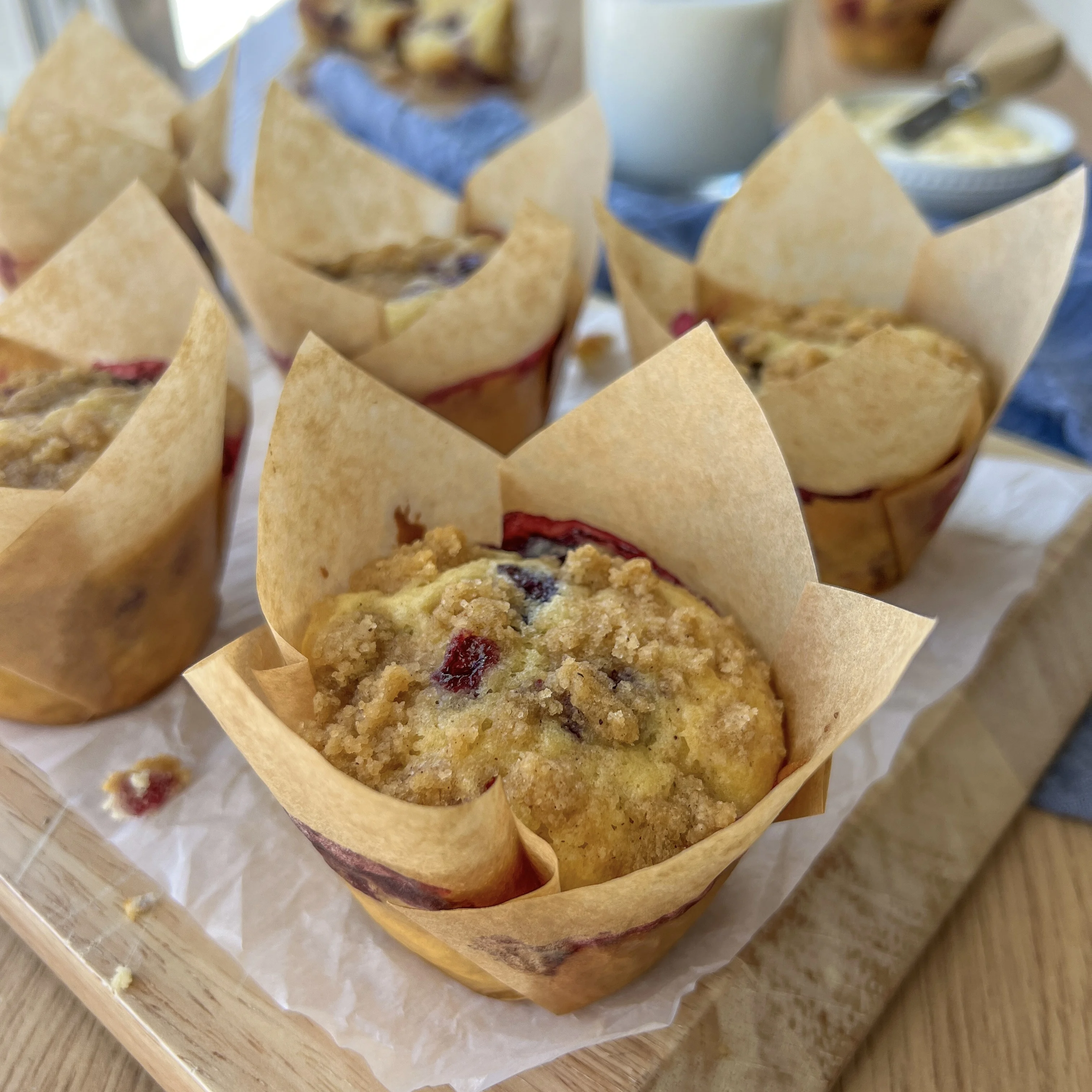 blueberry-muffins