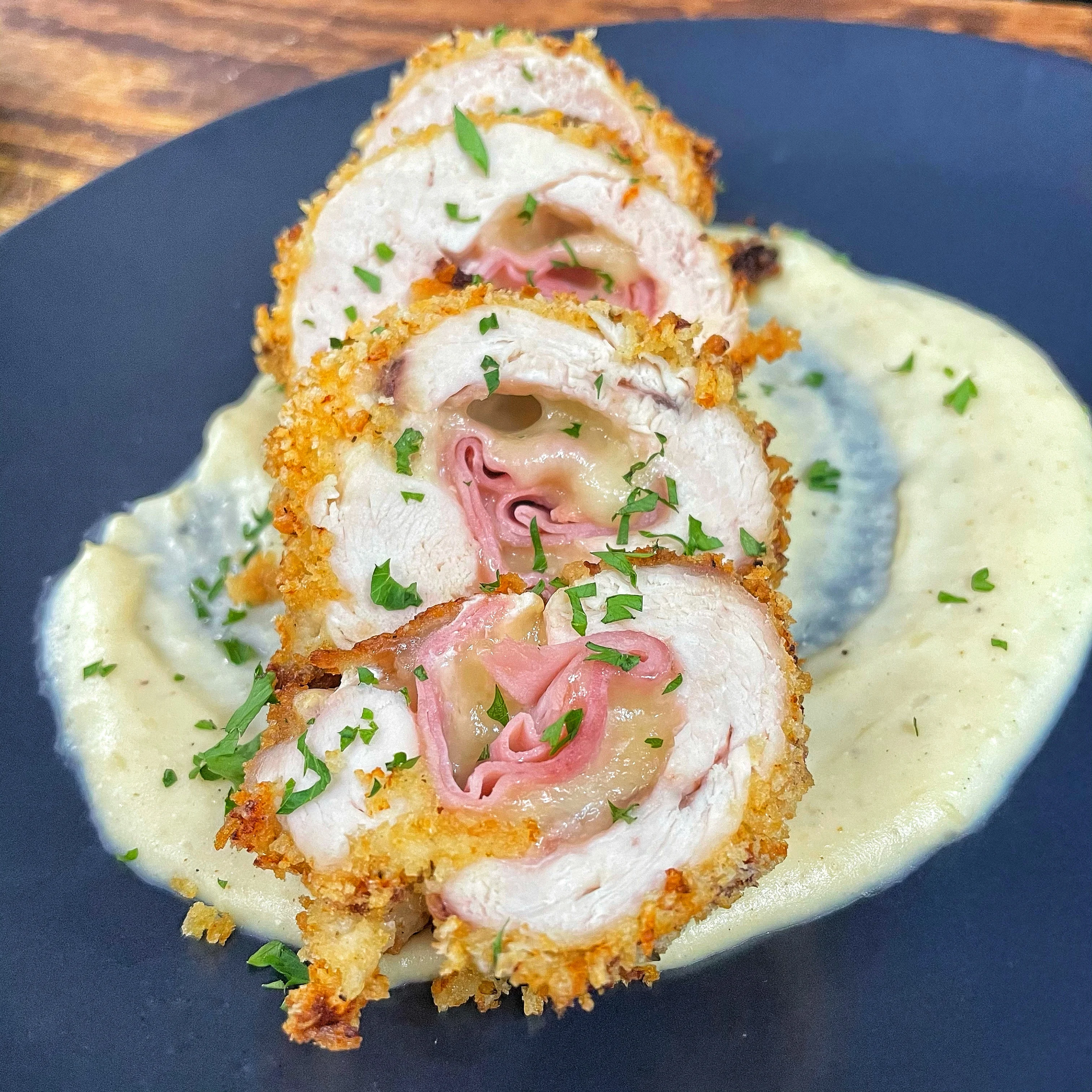onion-tart-and-cordon-bleu