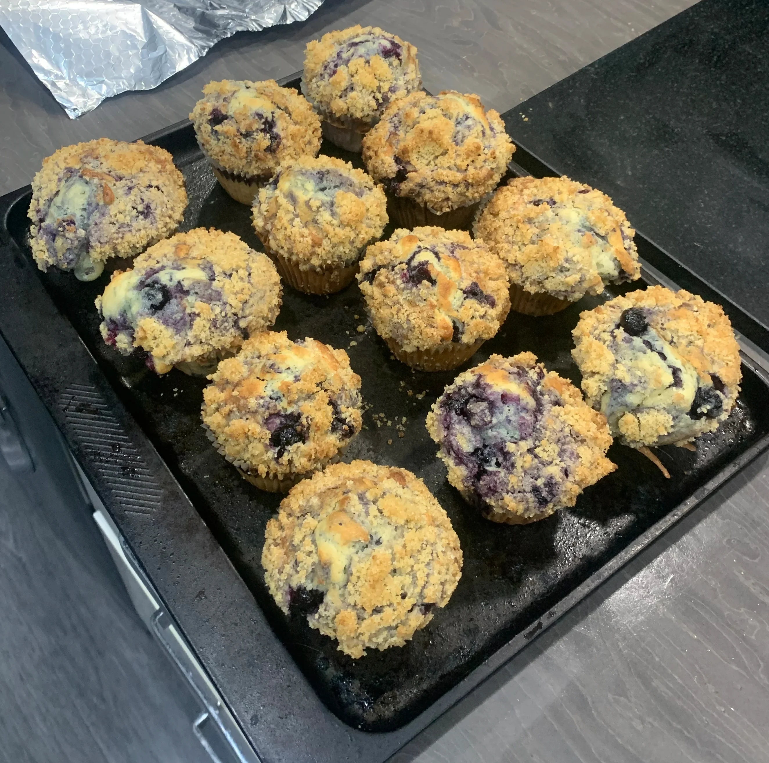 blueberry-muffins