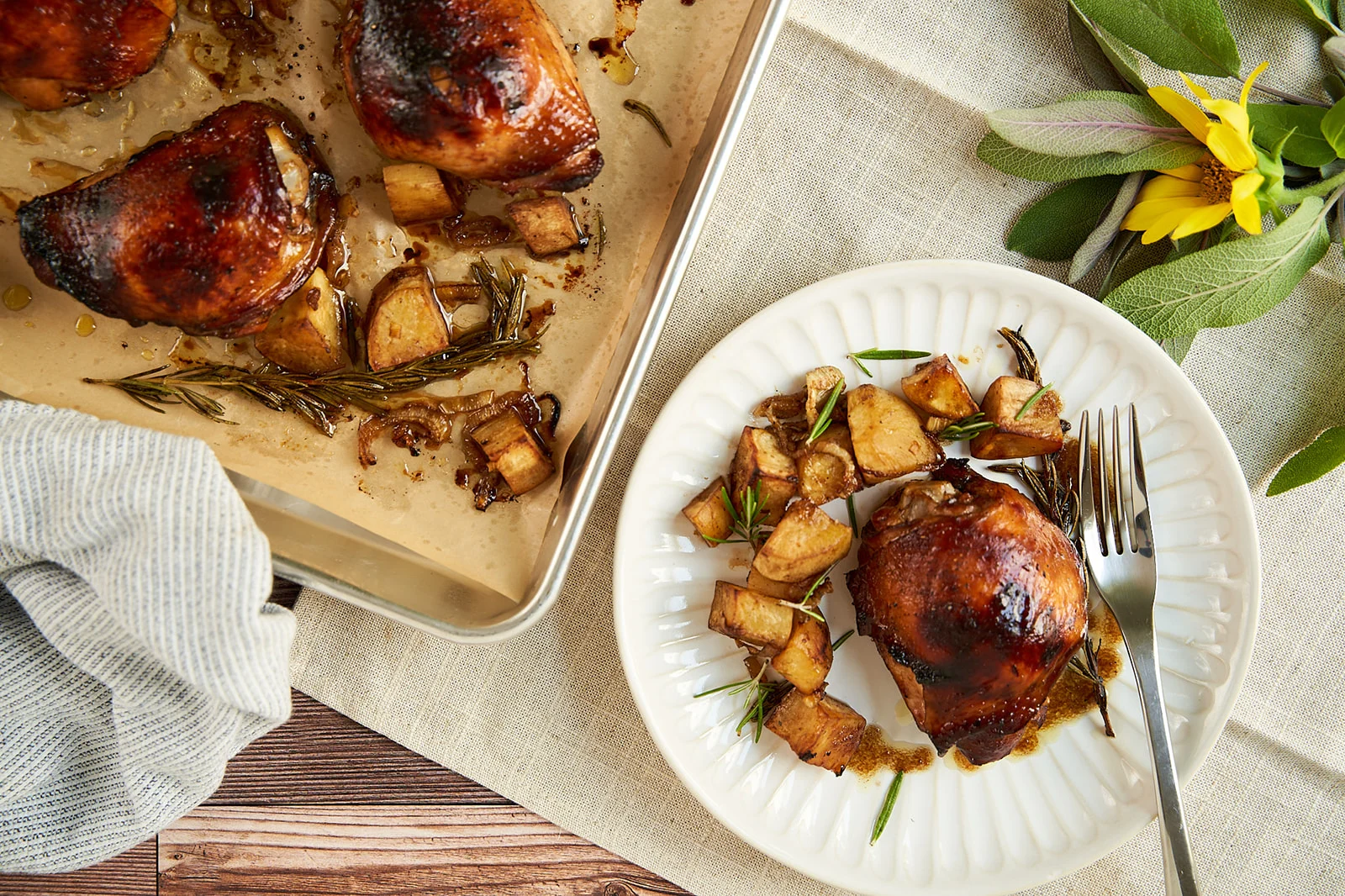 sheet-pan-basalmic-glazed-chicken-with-fennel-and-sweet-potato
