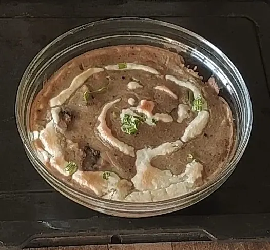 layered-millet-and-mushroom-bake