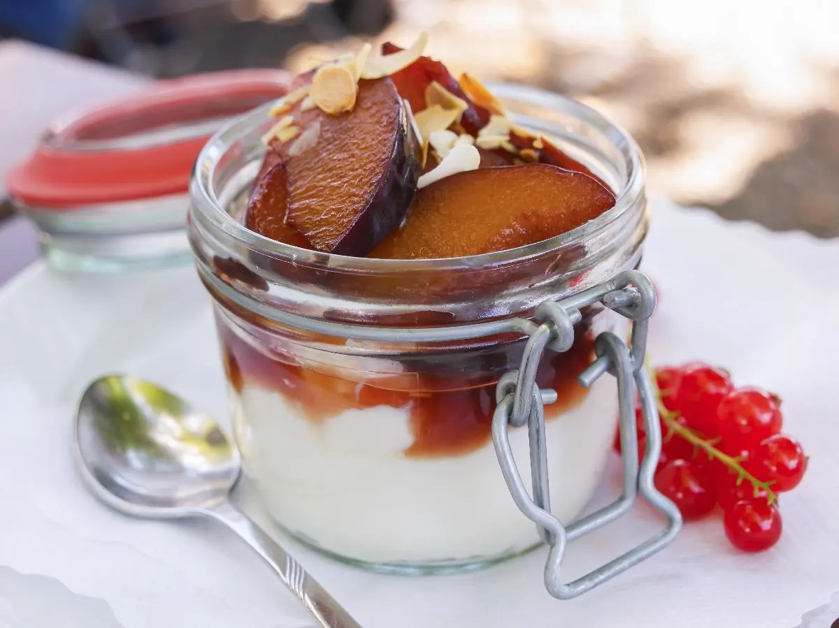 plum-and-greek-yogurt