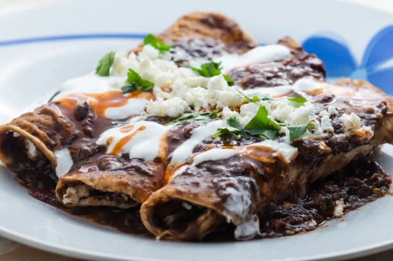 vegetarian-enchiladas-with-black-beans