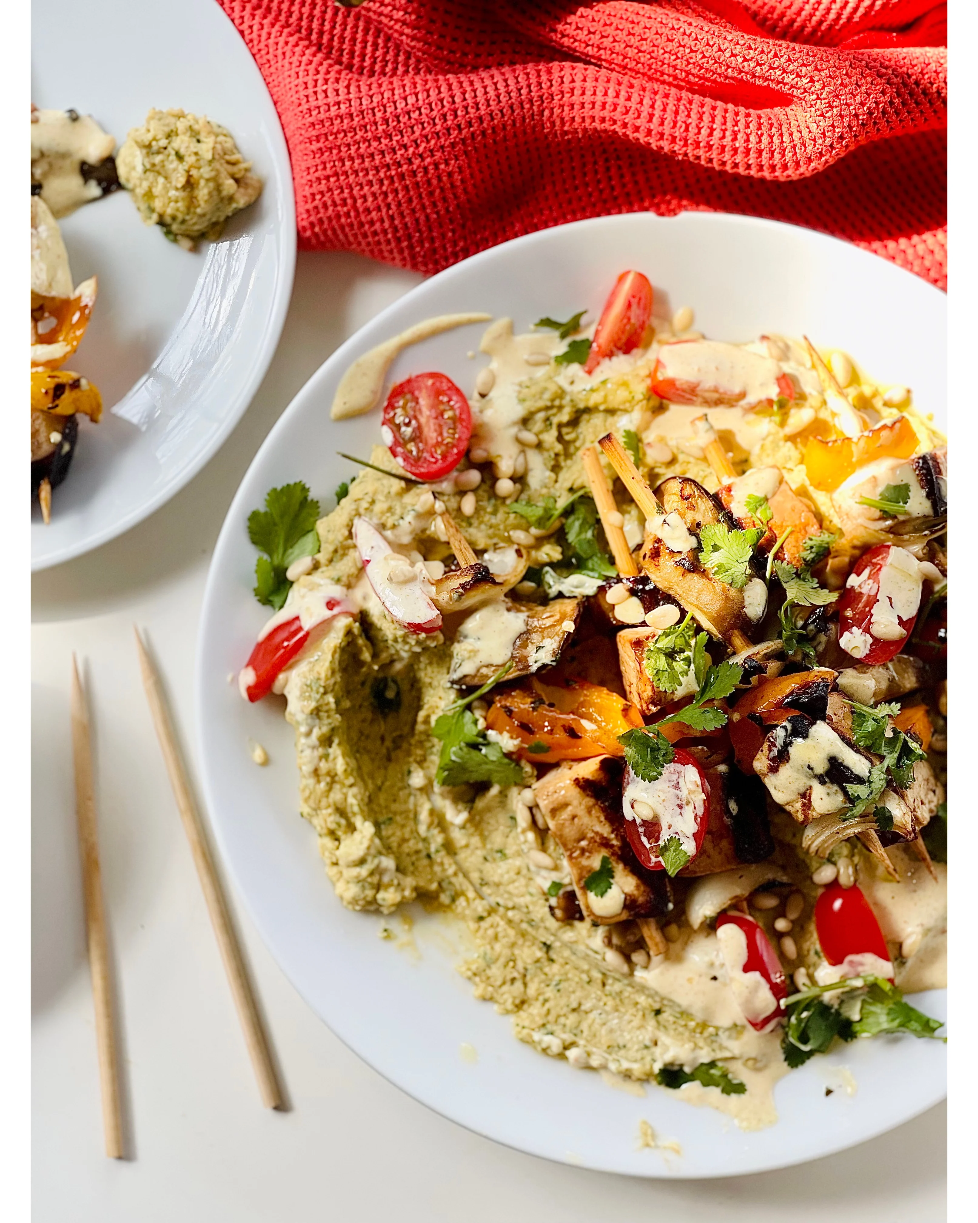 vegetarian-kebabs-and-herbed-hummus-platter-w-creamy-harissa-dressing