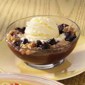 blueberry-crumble