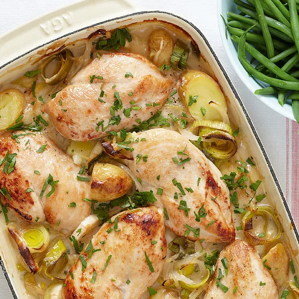 poulet-sauce-a-la-biere-et-poireaux