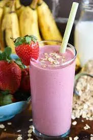 berry-banana-oats-smoothie