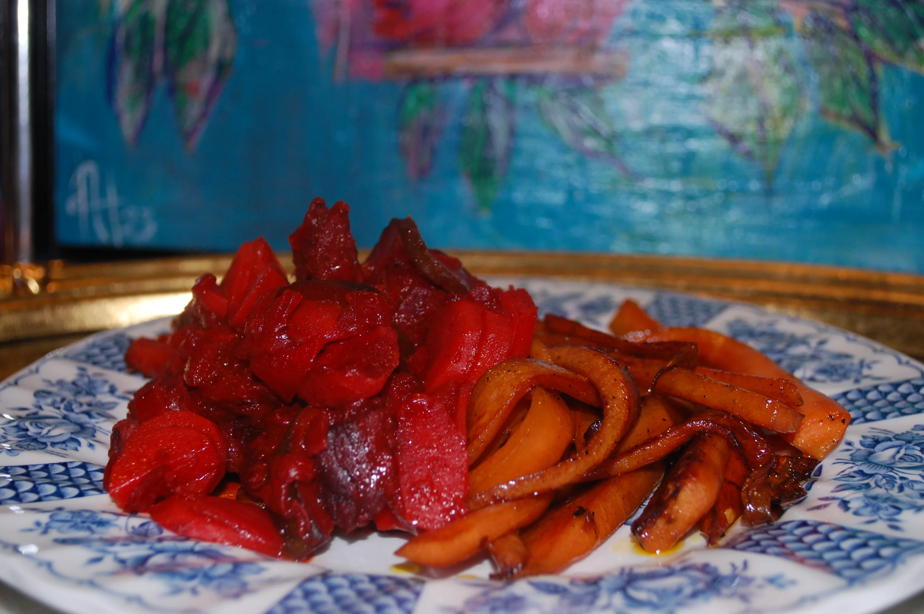 tandoori-ret-med-gulerodder-og-squash-med-honningstegte-gulerodder