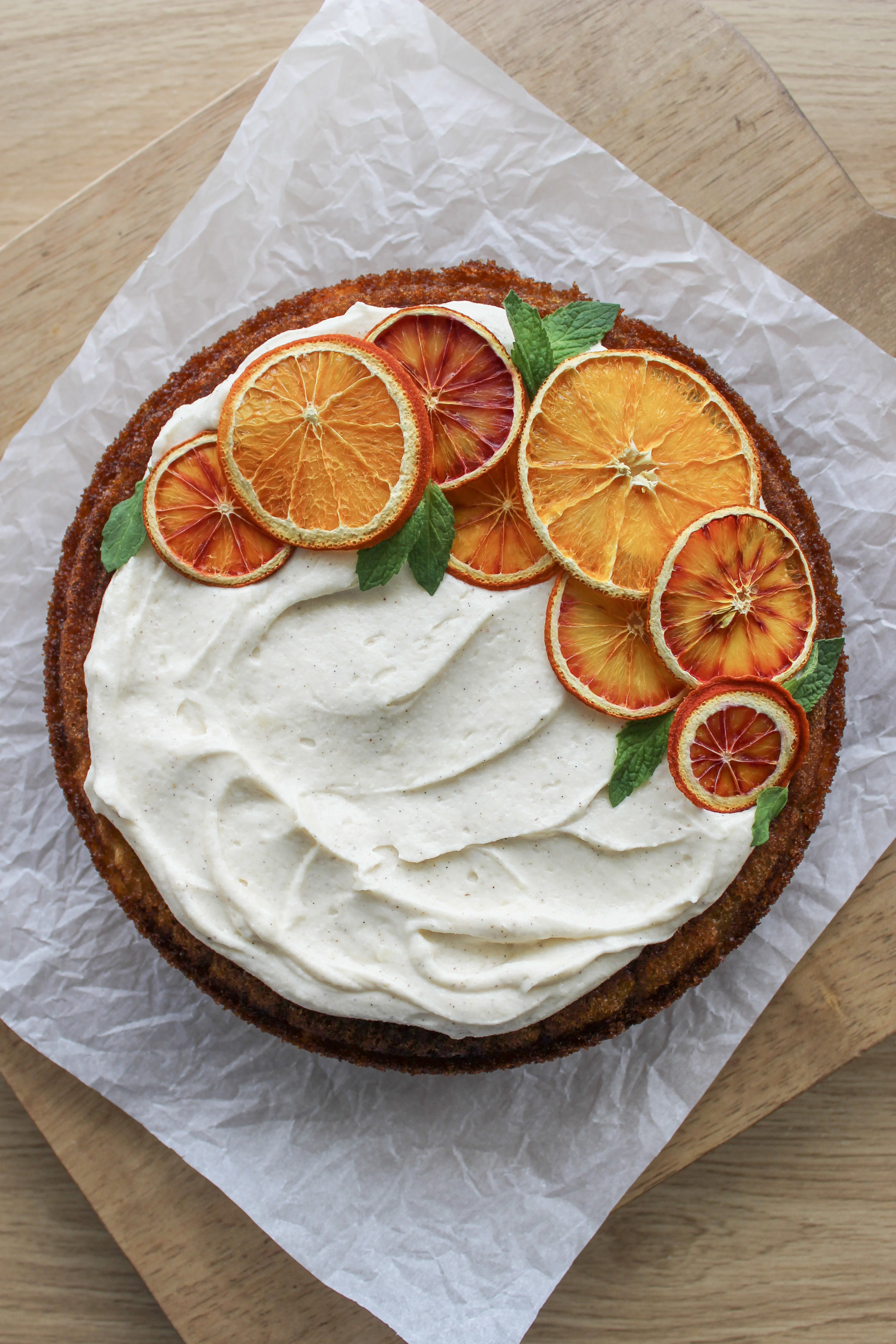 Blood Orange, Cornmeal & Olive Oil Cake — Sourdough Bagels