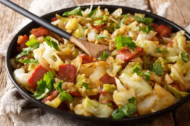 southern-fried-cabbage