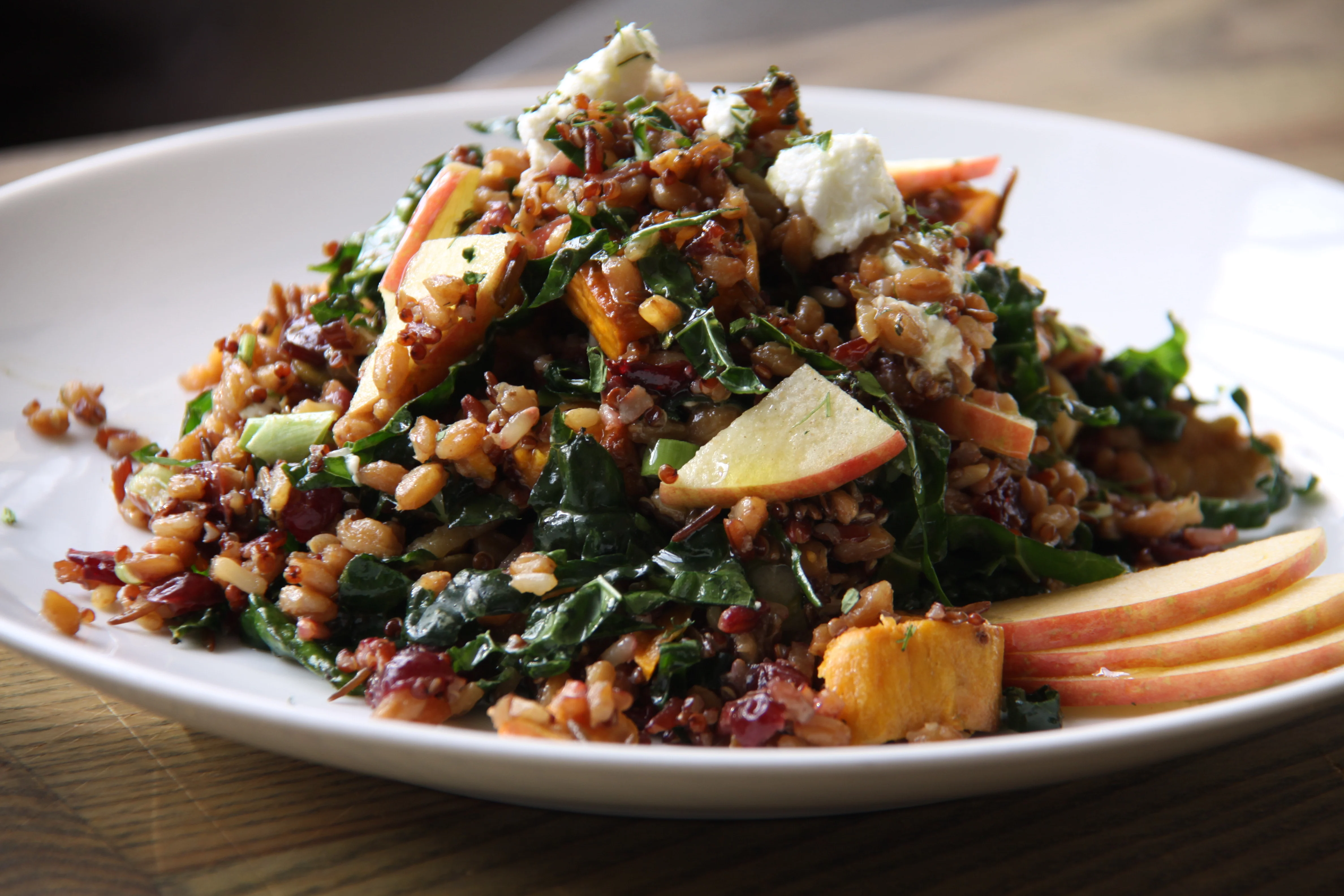 farro-kale-andgoat-cheese-salad