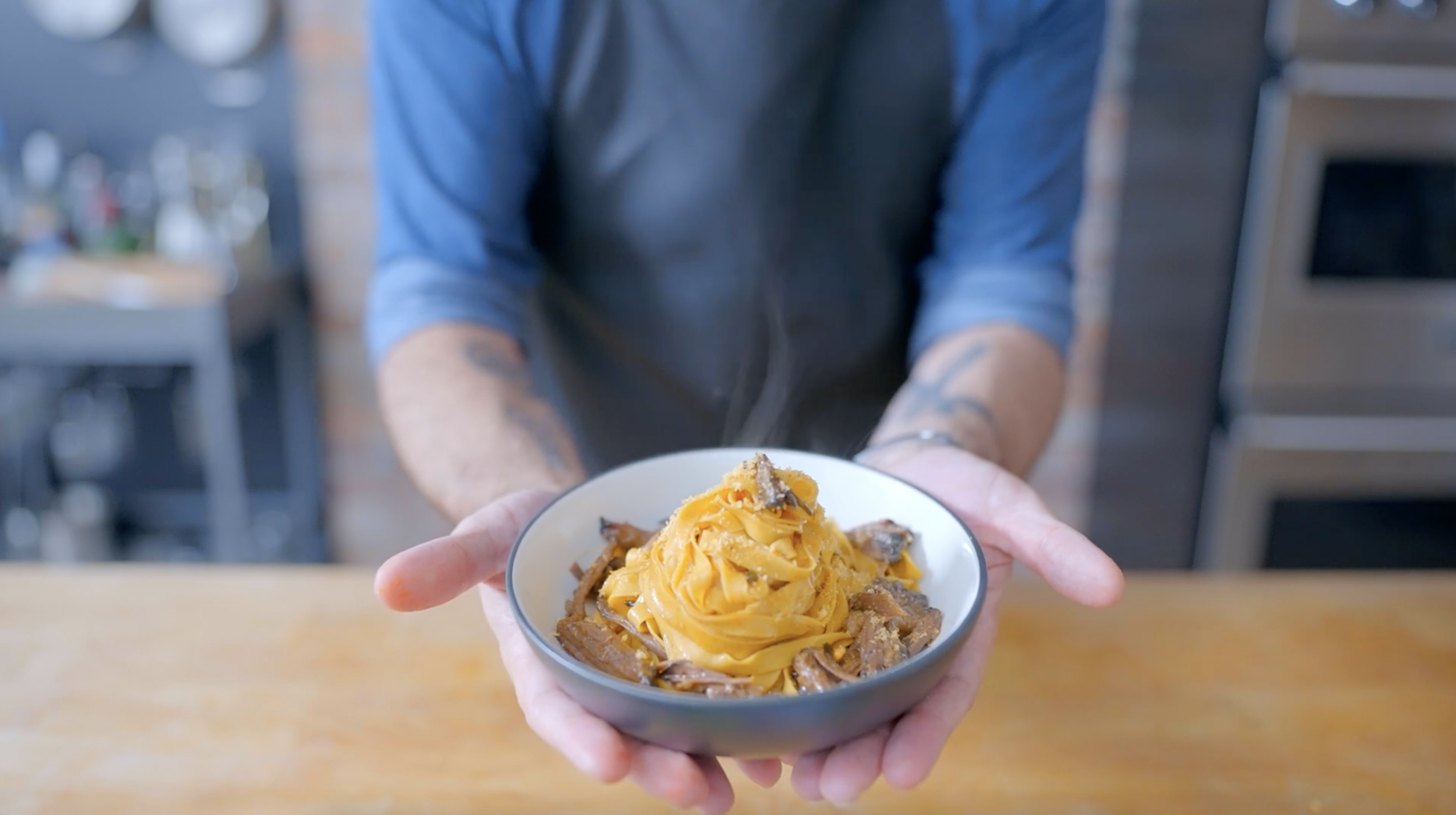 Root Beer Noodles inspired by The Simpsons