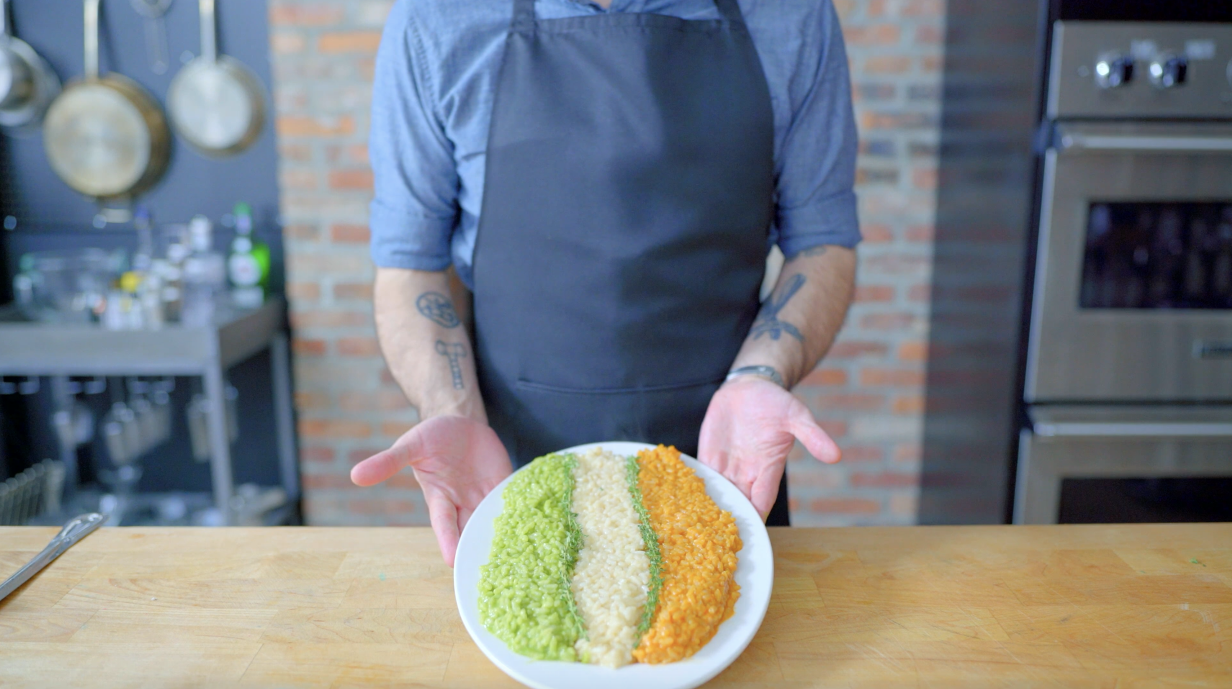 Risotto Tricolore from Big Night