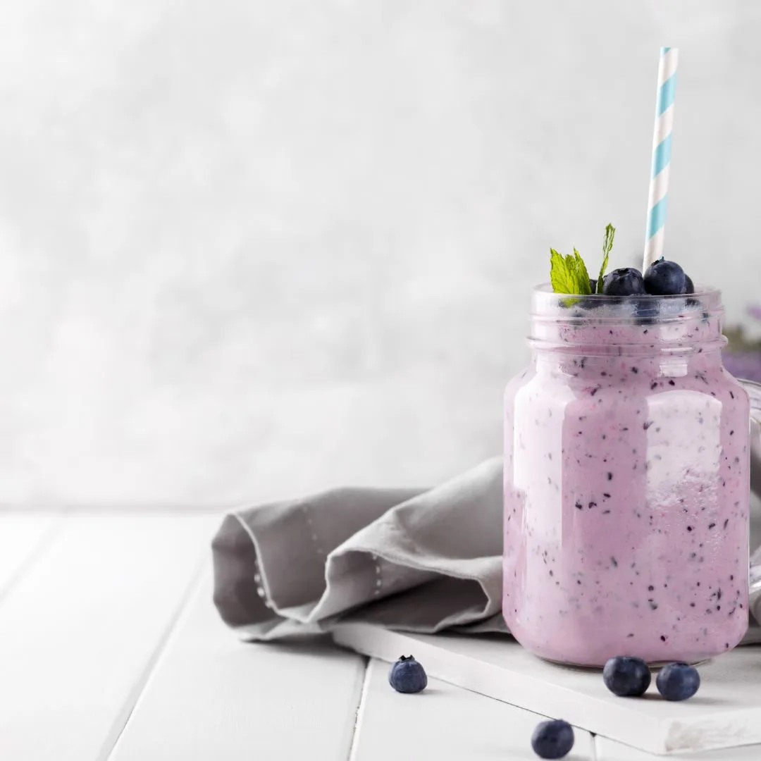 blueberry-shake
