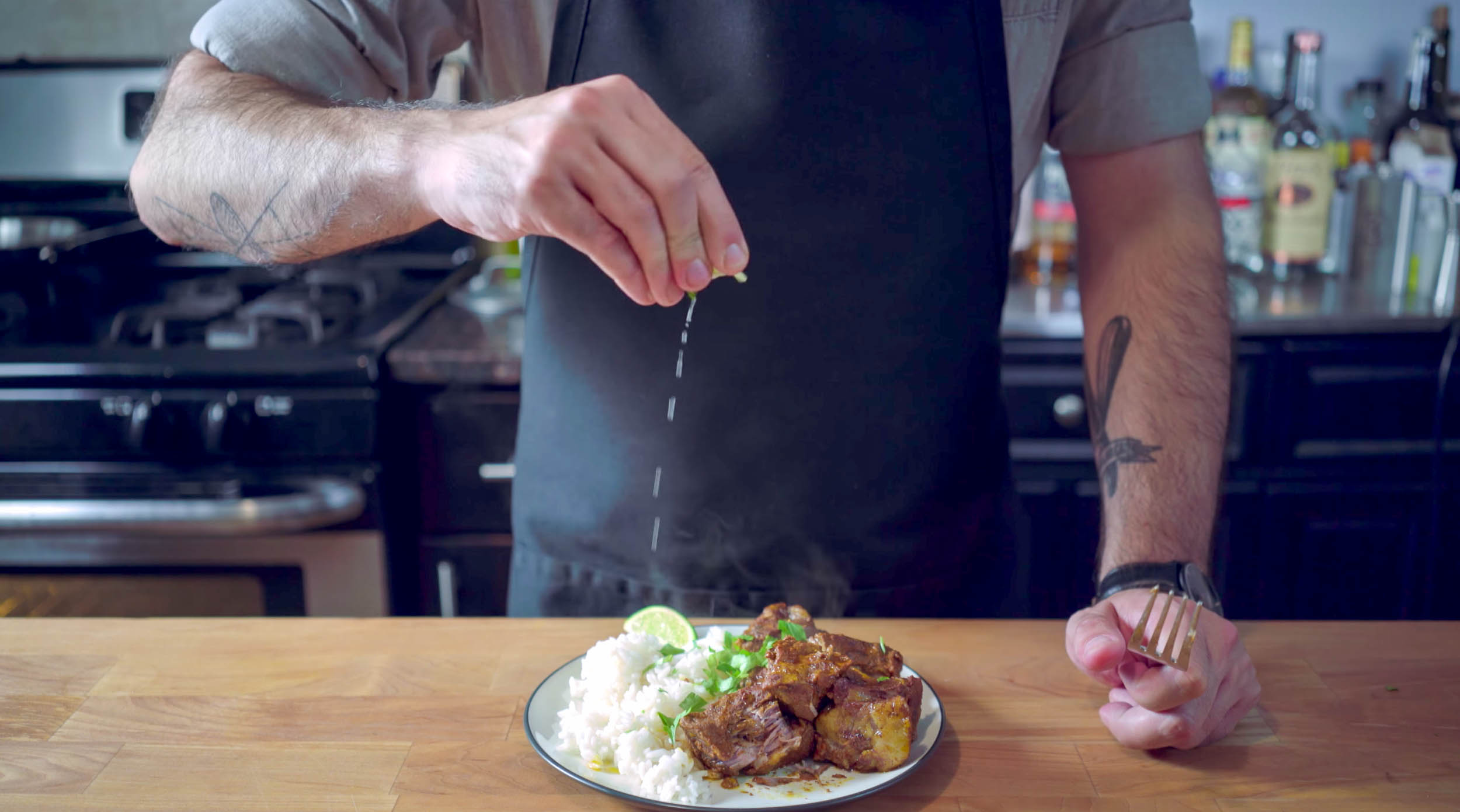Puerco Pibil inspired by Once Upon a Time in Mexico
