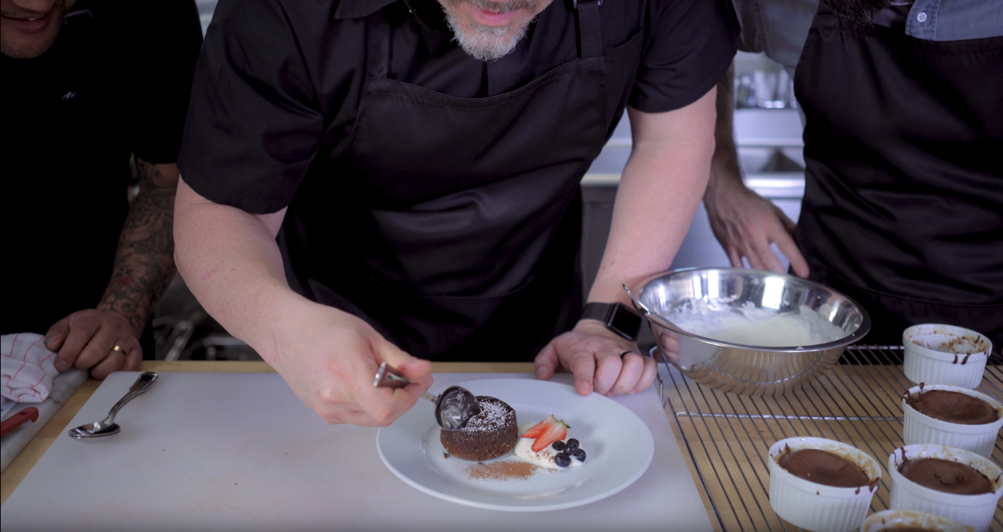 Chocolate Lava Cakes inspired by Chef with Jon Favreau and Roy Choi