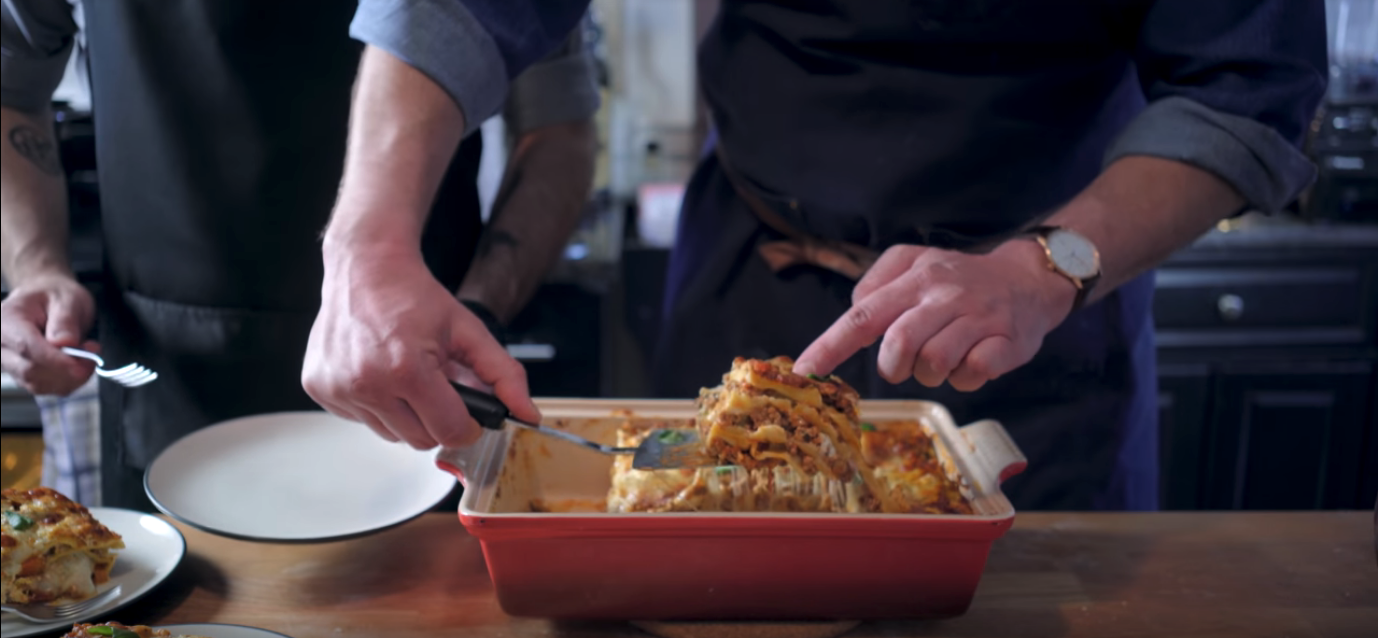Lasagna inspired by Garfield (feat. It's Alive with Brad)