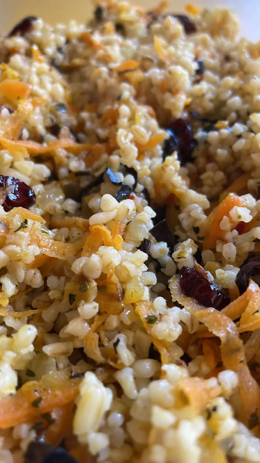 bulgur-with-dried-cranberries