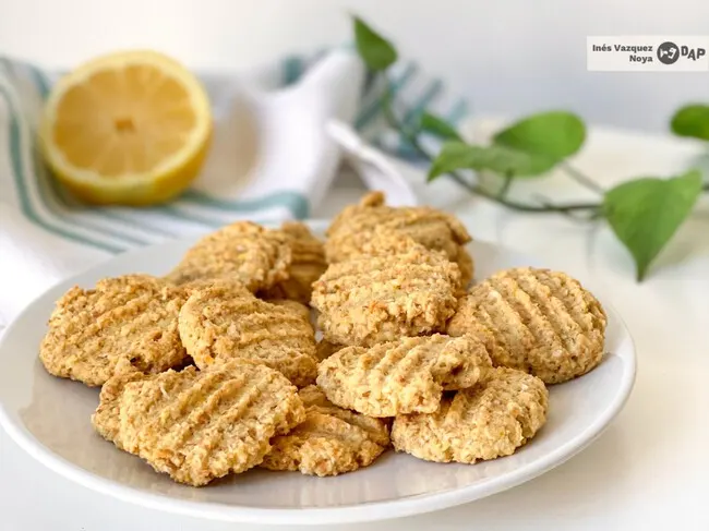 galletas-de-limon-con-harina-de-garbanzos-y-avena