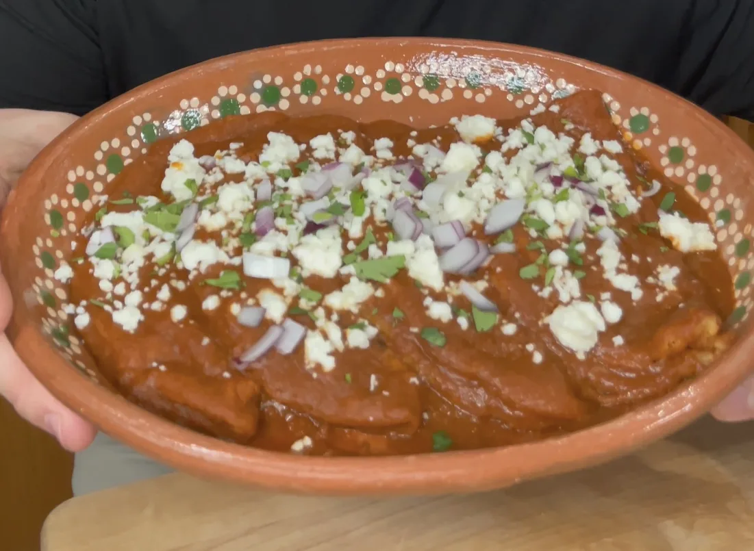 enfrijoladas