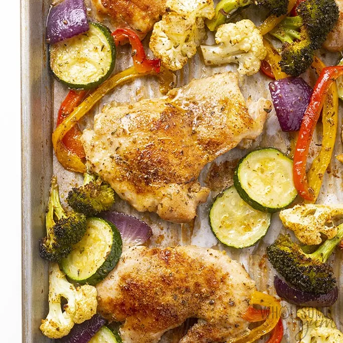 baked-chicken-with-roasted-vegetables