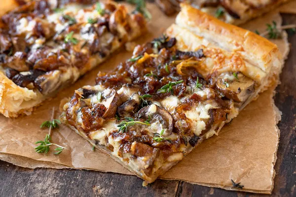mushroom-tart