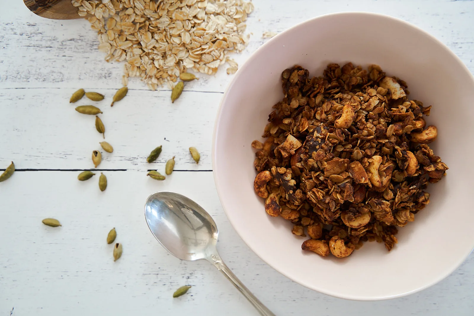 cardamom-coconut-cashew-granola