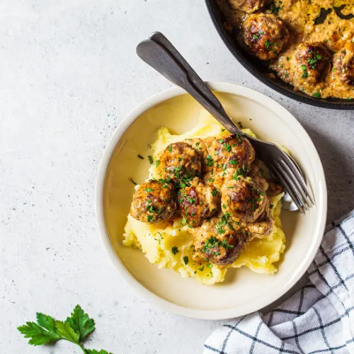 meatballs-in-a-mushroom-sauce