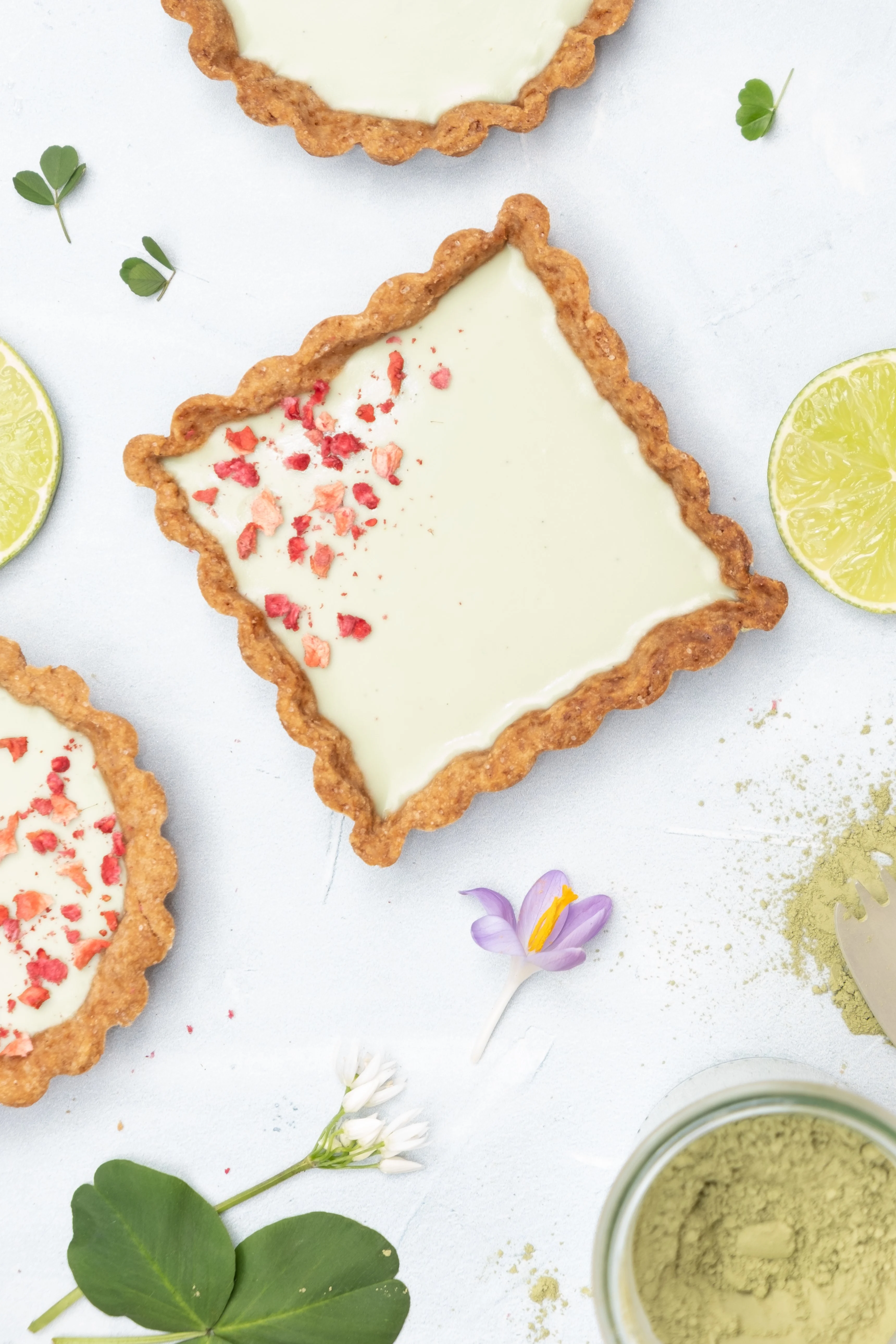 matcha-tartlets