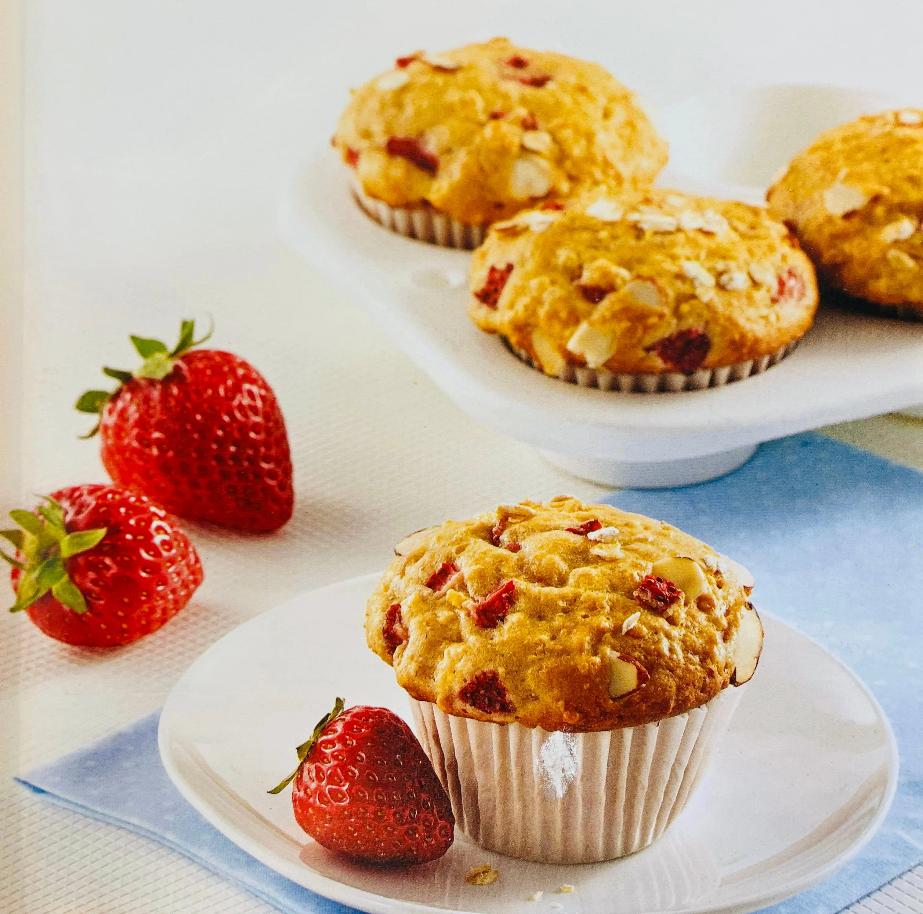 muffins-aux-fraises