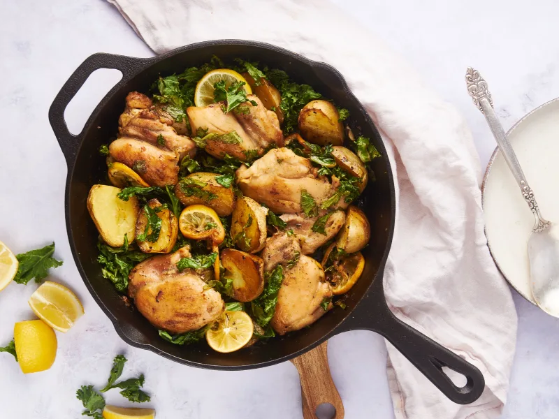 lemon-chicken-skillet
