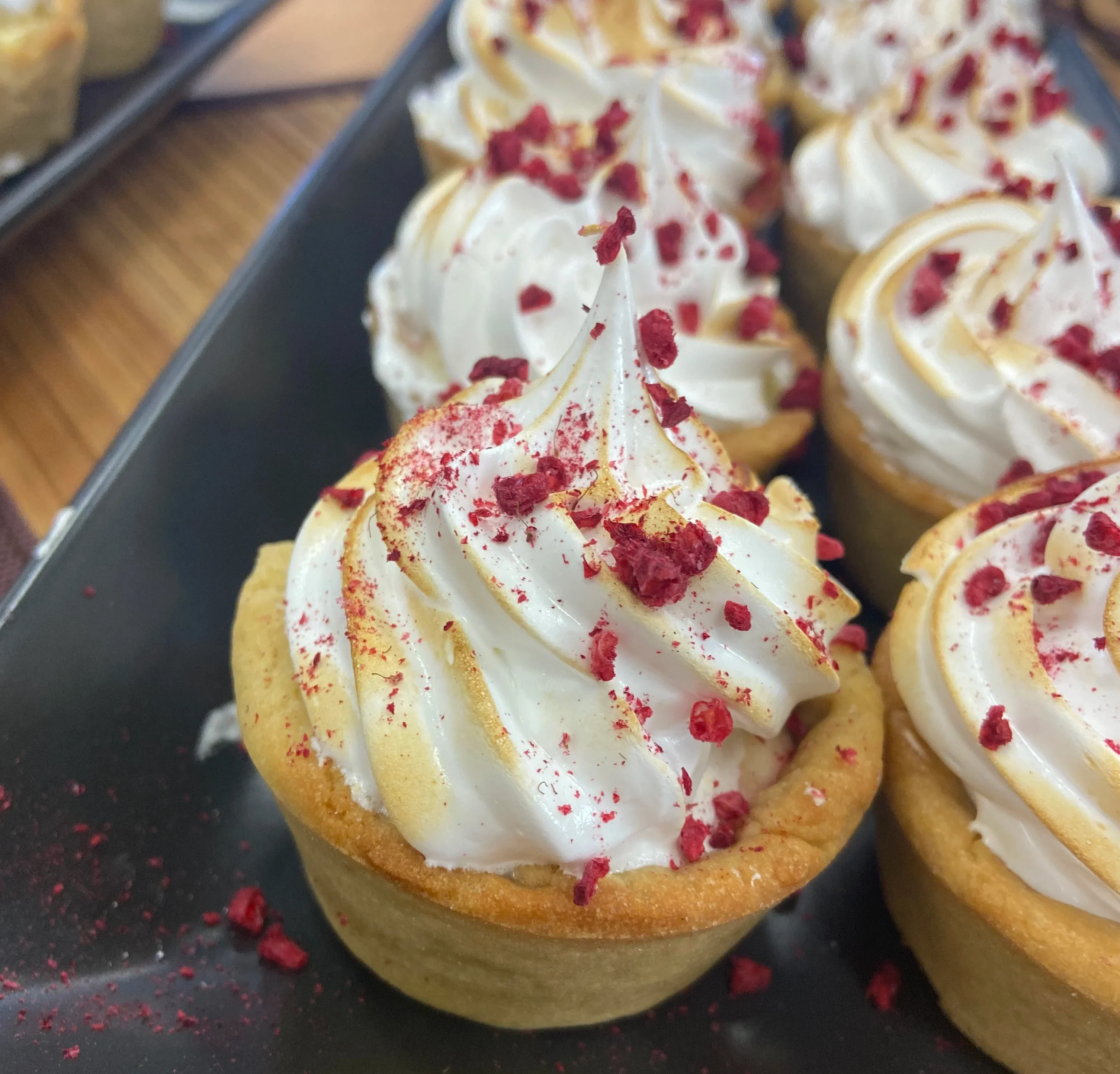 raspberry-and-lemon-meringue-tarts