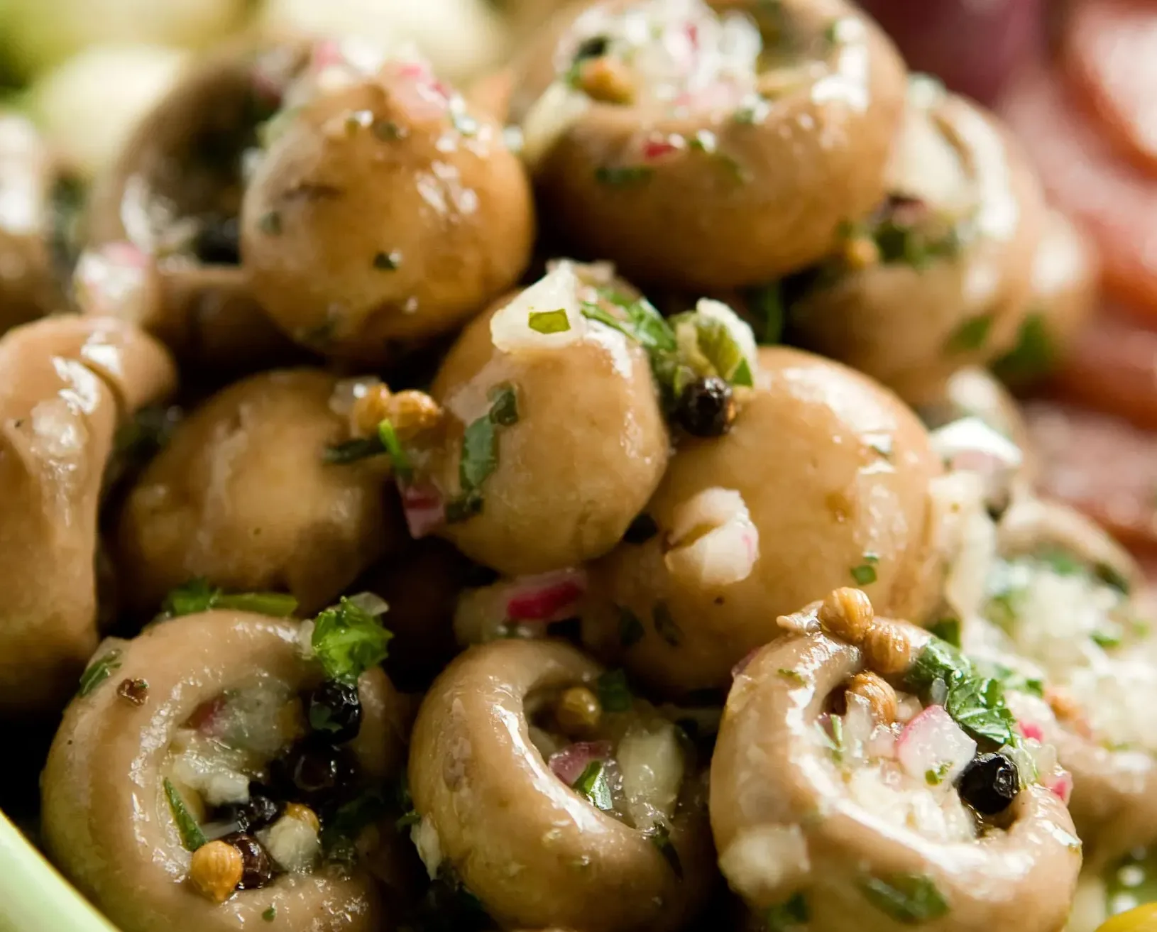 marinated-mushrooms