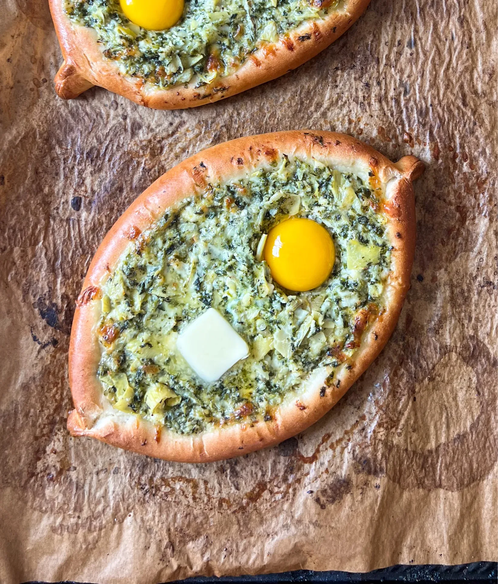 spinach-and-artichoke-khachapuri