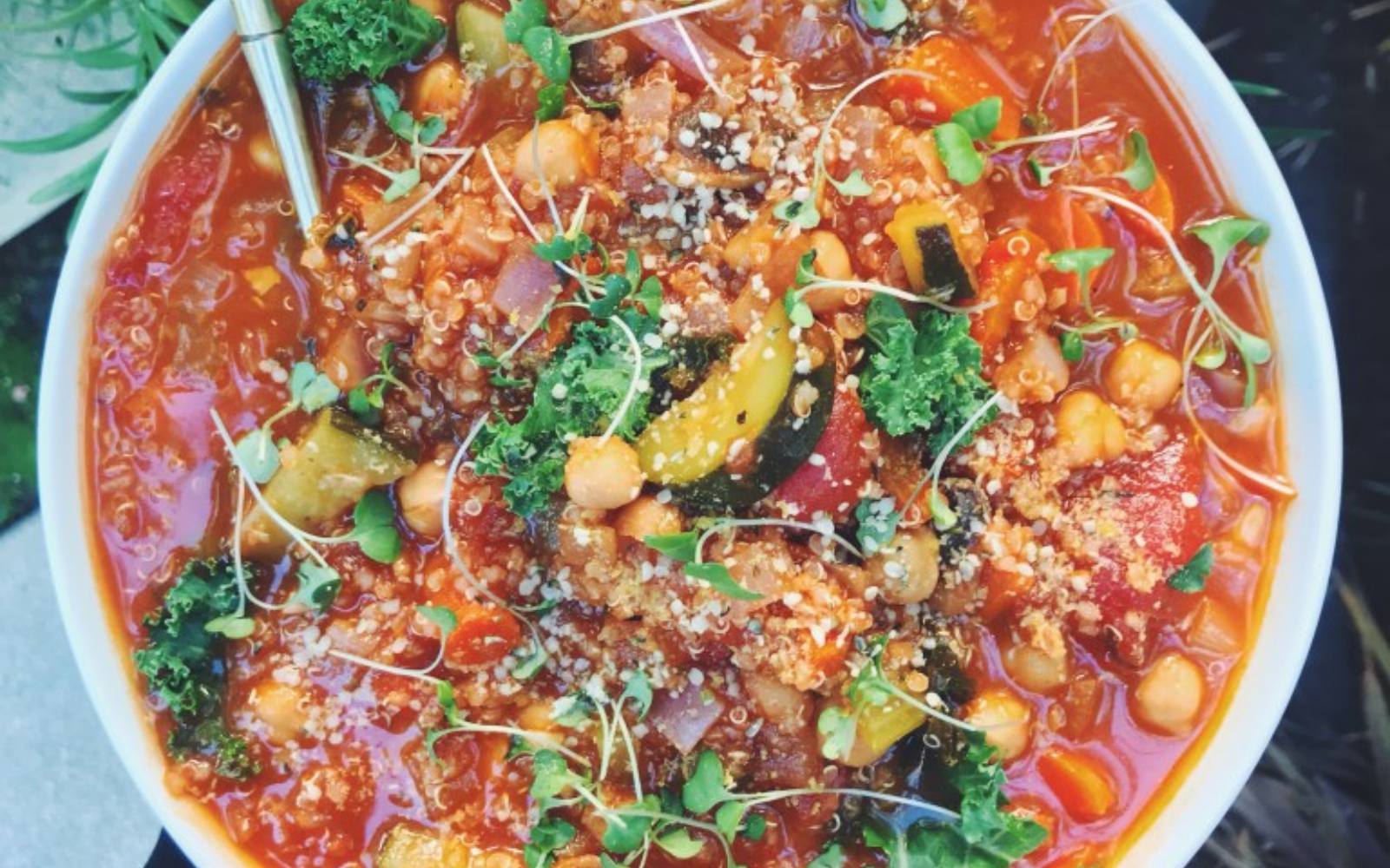 quinoa-vegetable-soup-with-microgreens
