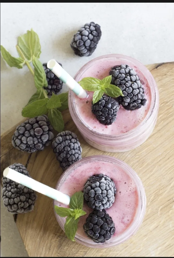smootie-mures-et-banane